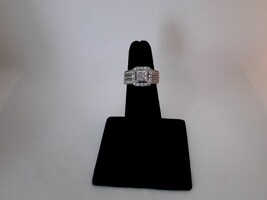  14KT PRINCESS CUT DIAMOND 2 PC WEDDING SET