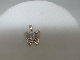 14KT GOLD BUTTERFLY CHARM