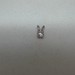  14KT GOLD DIAMOND CHARM