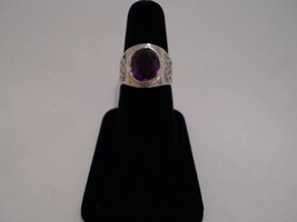  Men's Purple Stone Ring