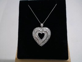  10kt Diamond Heart Necklace