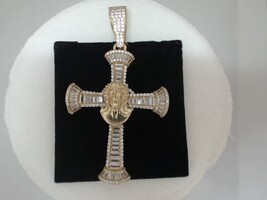  10KT GOLD CROSS CHARM