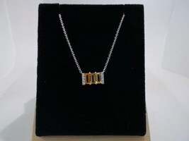  14kt Colored Charm Necklace