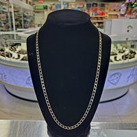  10k yellow gold square link chain