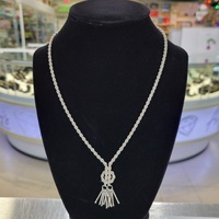  Silver Rope Chain Ladies