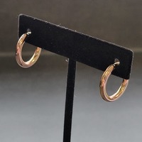  10k Rose Gold Hoop Earrings