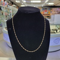  10k Yellow Gold Twisted Chain