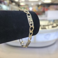  10K 2-Tone Gold Bracelet