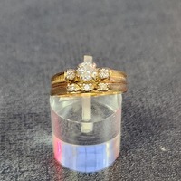  14K Yellow Gold Diamond Ringset
