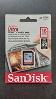 SanDisk Ultra SDHC Card 16GB