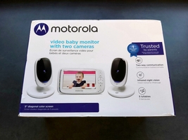 (SEALED) Motorola Comfort 50-2 Digital A/V Baby Monitor With 5" Color Screen 