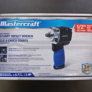 *NEW* Mastercraft 1/2-in Stubby Impact Wrench