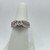  10KT 3.60DWT RING ~.40CTR .85CTW DIA