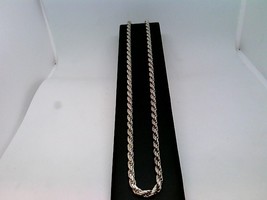 26" Silver Rope Chain 