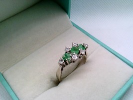Dia/Emerald Ring 