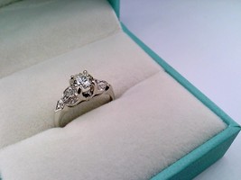 Vintage Platinum Diamond Ring 