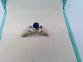Diamond Sapphire Ring 