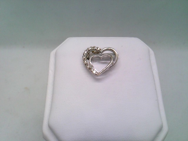 Diamond Heart Pendant 