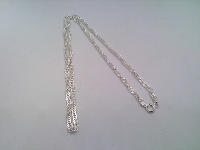 Silver necklace 