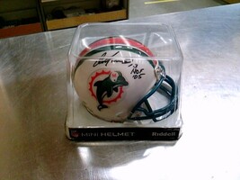 Dan Marino Signed Mini Helmet