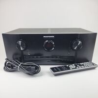 Home theater receiver with 3D-ready HDMI switching and Apple AirPlay®