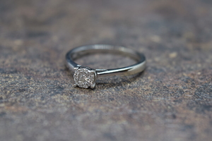 Cluster Diamond Ring