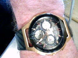 Bulova Crystal chronograph watch Bulova