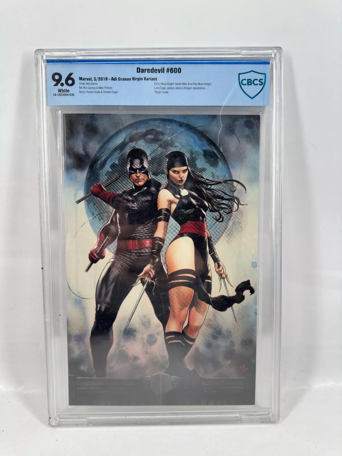 Daredevil 600 Adi Granov Virgin Variant CGC SS 9.6