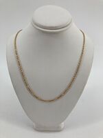 14KT Yellow Gold Rope Chain 16in 3.8g 1.59mm