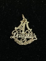  14KT Yellow Gold #1 Daughter Charm
