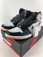 Nike Air Jordan 1 Retro High OG Men's Electro Orange Black Size 10.5