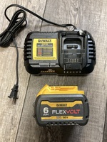 DEWALT DCB1106 12V Lithium-ion Battery Charger and Battery