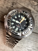 S/S Men's Citizen Promaster 300M Eco-Drive Professional Diver's Watch B876-S0266