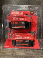 Craftsman V20 4 Amp-Hour Battery 2 Pack, CMCB204-2