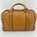 Gucci Microguccissima Calfskin Leather Boston Shoulder Bag