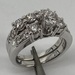 14KT White Gold Diamond Ring Set Size 4.25 8.6g 1.25CTs