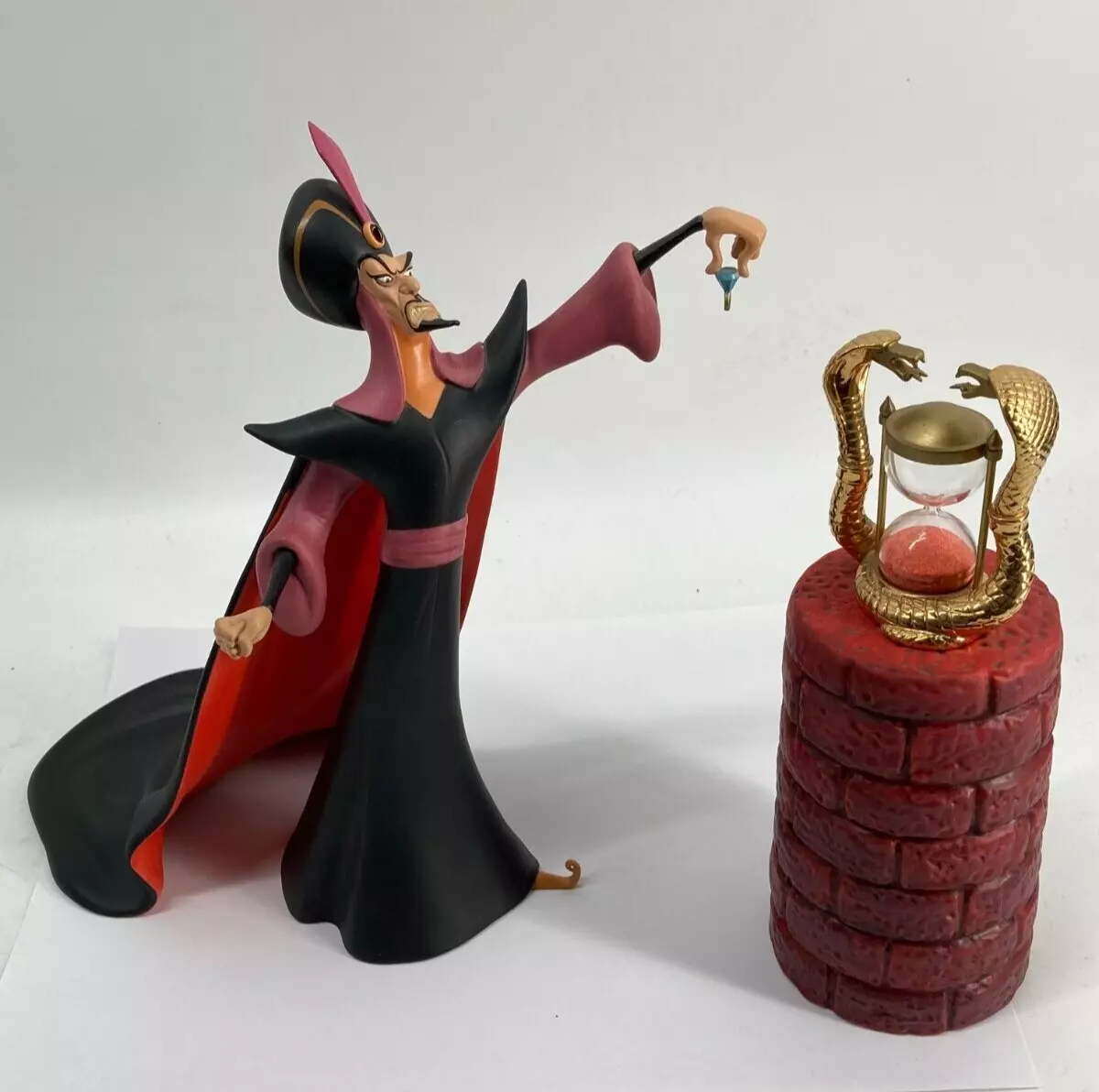 Retired Walt Disney Classics Aladdin Jafar Oh Mighty Evil One Figurine WDCC