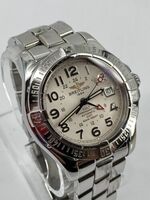 BREITLING Colt A32350 GMT Silver Dial Automatic Men's Watch 782955