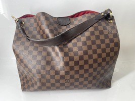 Louis Vuitton Damier Ebene Graceful MM Shoulder Bag