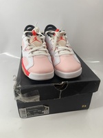 Kids GS Nike Air Jordan 6 Retro Low Sneakers 6.5Y 768878-102 Shoes Infrared