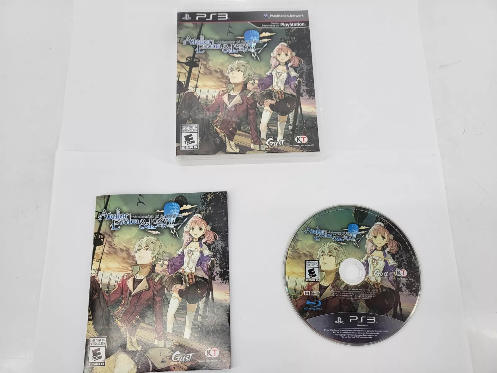 Atelier Shallie: Alchemists of the Dusk Sea (PlayStation 3, 2015) PS3 CIB Manual