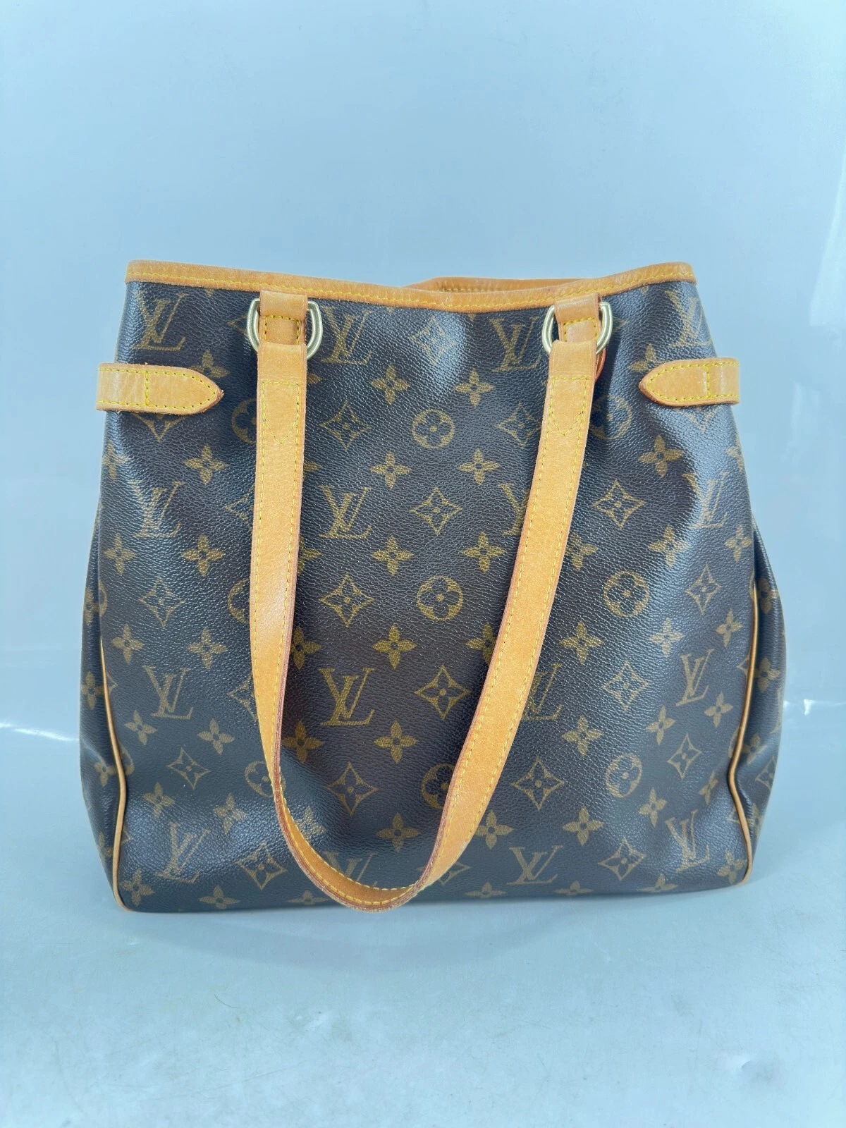 LOUIS VUITTON Batignolles Vertical Shoulder Tote Bag Monogram