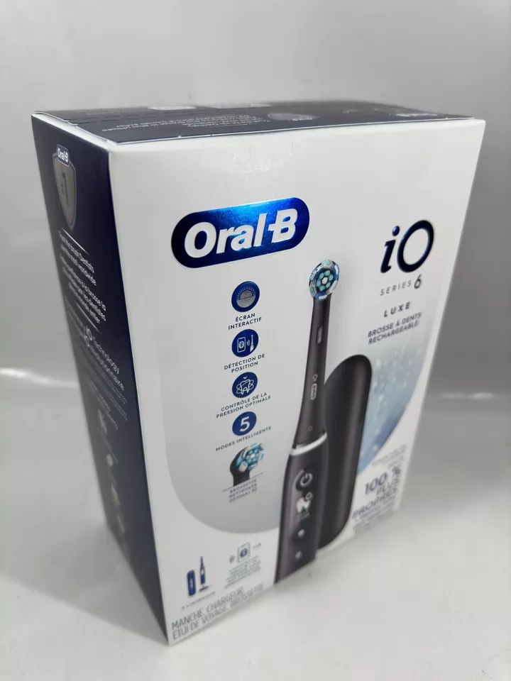 Oral-B iO Series 6 Luxe Black Lava Rechargeable Toothbrush