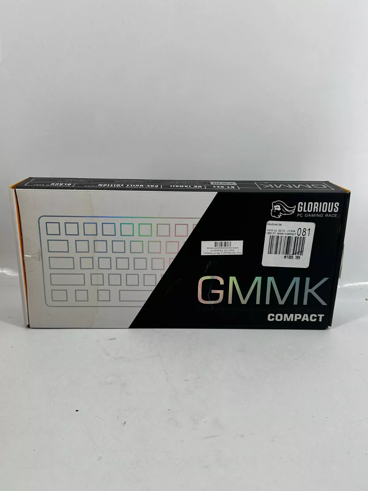 Glorious Gaming GMMK - Compact - PreBuilt - GMMK-COMPACT Gateron Brown