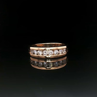 14KT Yellow Gold Band with 3/4 cttw - Size 9.75