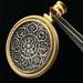  18KT Yellow Gold Pendant with Old Tibat Gadentaka Coin