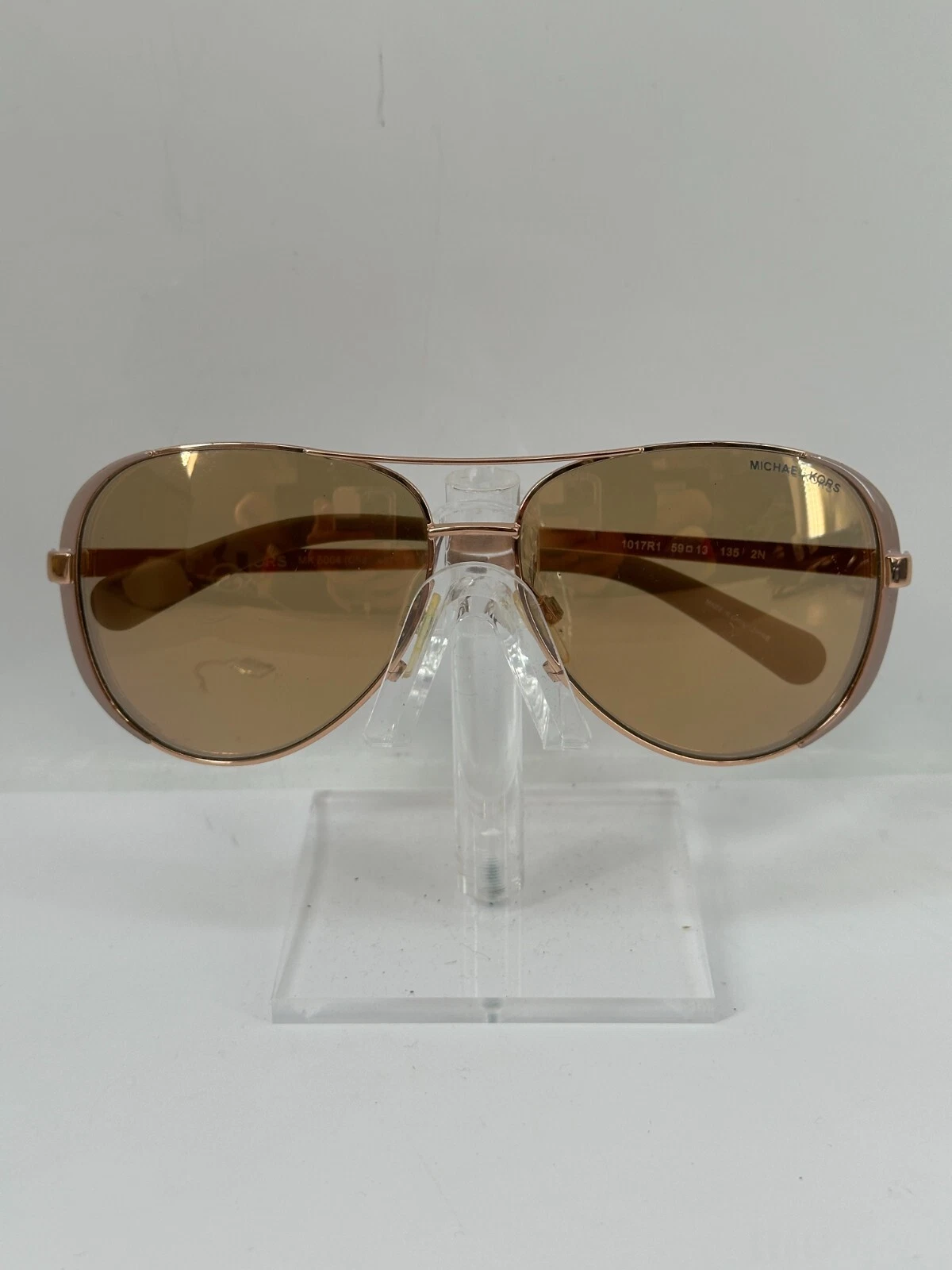 Michael Kors Chelsea Sunglasses MK5004 1017R1 Rose Gold/Taupe 59-13-135
