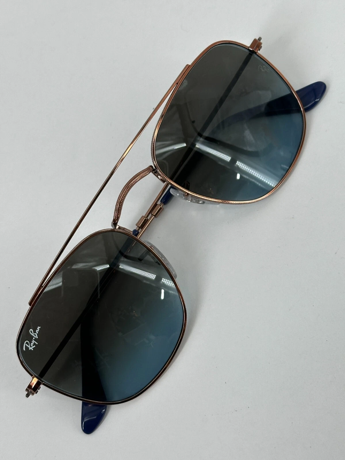 Ray-Ban Dark Bronze & Blue Sunglasses - RB3557 9003/96