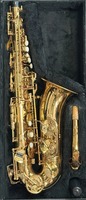 BELMONTE Gold Alto Sax w/ Case