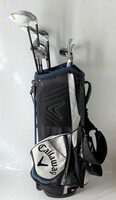 Complete Golf Club Set Mizuno Wood and Taylor Made Hybrids.